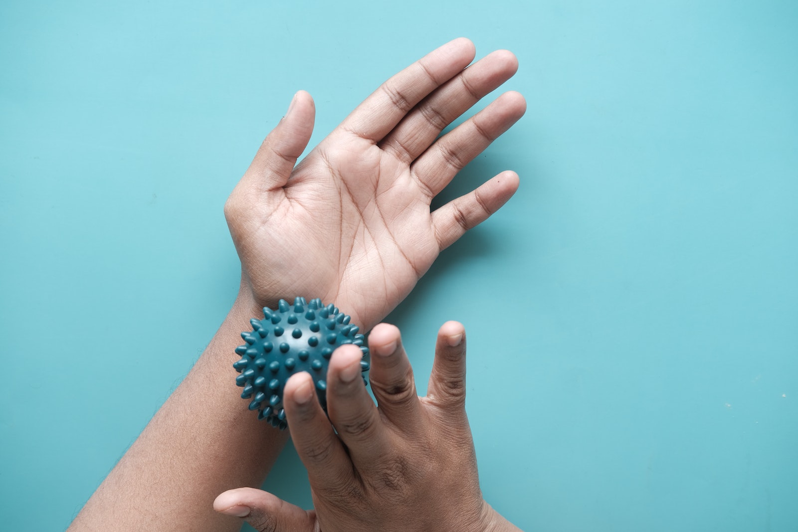 Hands with Massage Ball