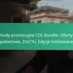 Kody promocyjne postaci CDL: Specjalni operatorzy, Unikalne przedmioty, Tryby gry