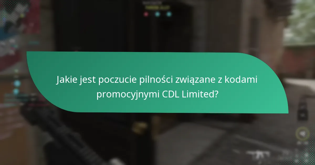 Jakie rzadkie przedmioty można kupić za pomocą kodów promocyjnych CDL Limited?